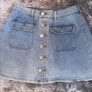 Jean skirt